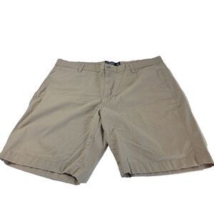 Chaps Ralph Lauren Men’s Khaki Stretch Shorts Size 38 Cotton Casual Preppy